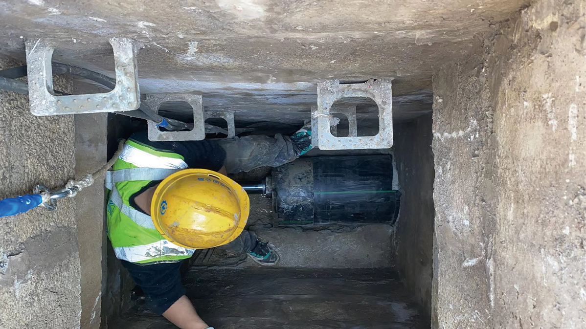 盘龙HDPE短管内衬法